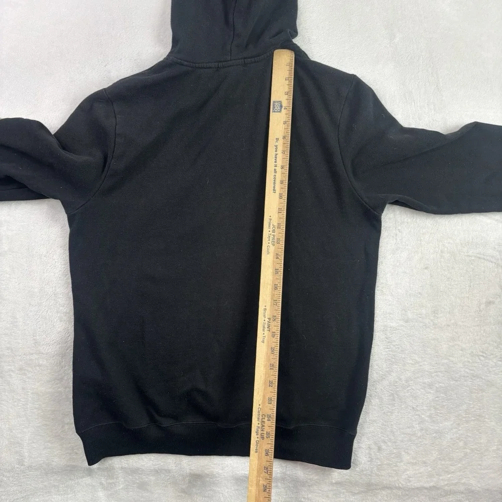 True Religion Black Gold‎ Pullover Fleece Long Sleeve Hoodie Men's Small